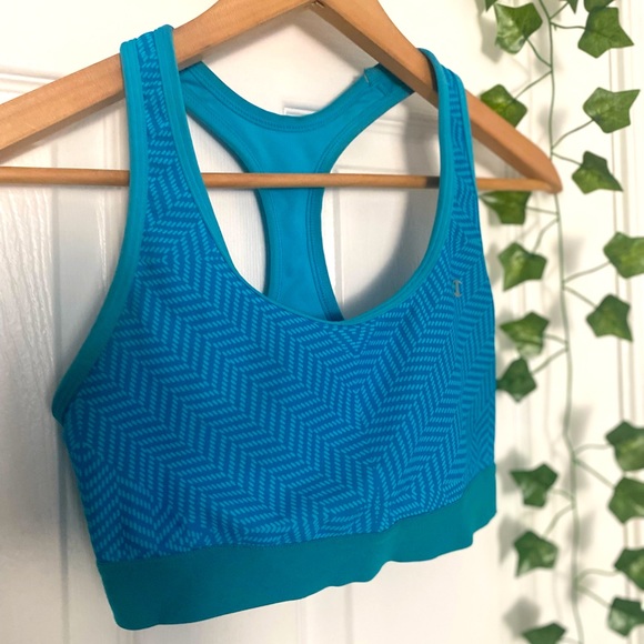 Blue Sports Bra - Picture 7 of 9